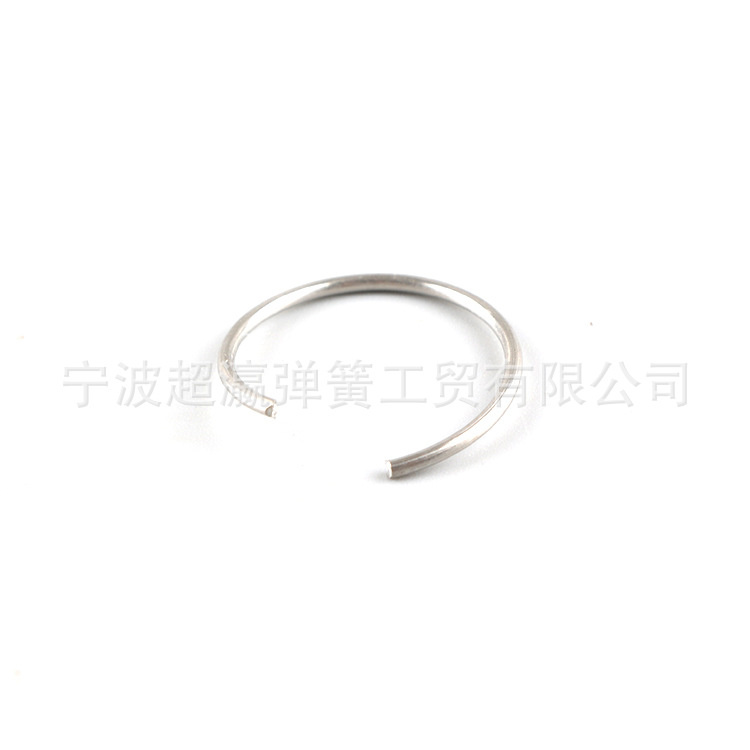 Special-shaped piston tension spring