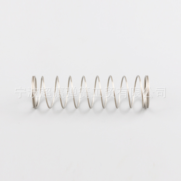 Pressure release shock-absorbing spring