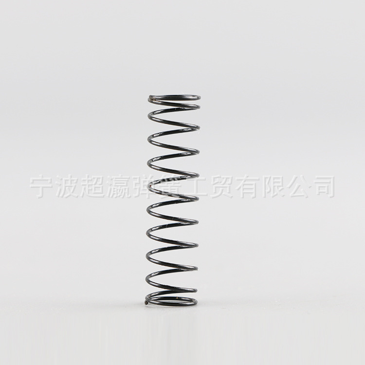 Black competition rear shock-absorbing spring