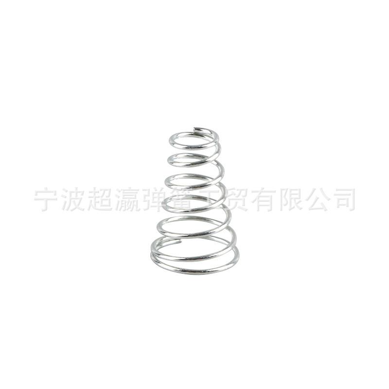 Handle button spring