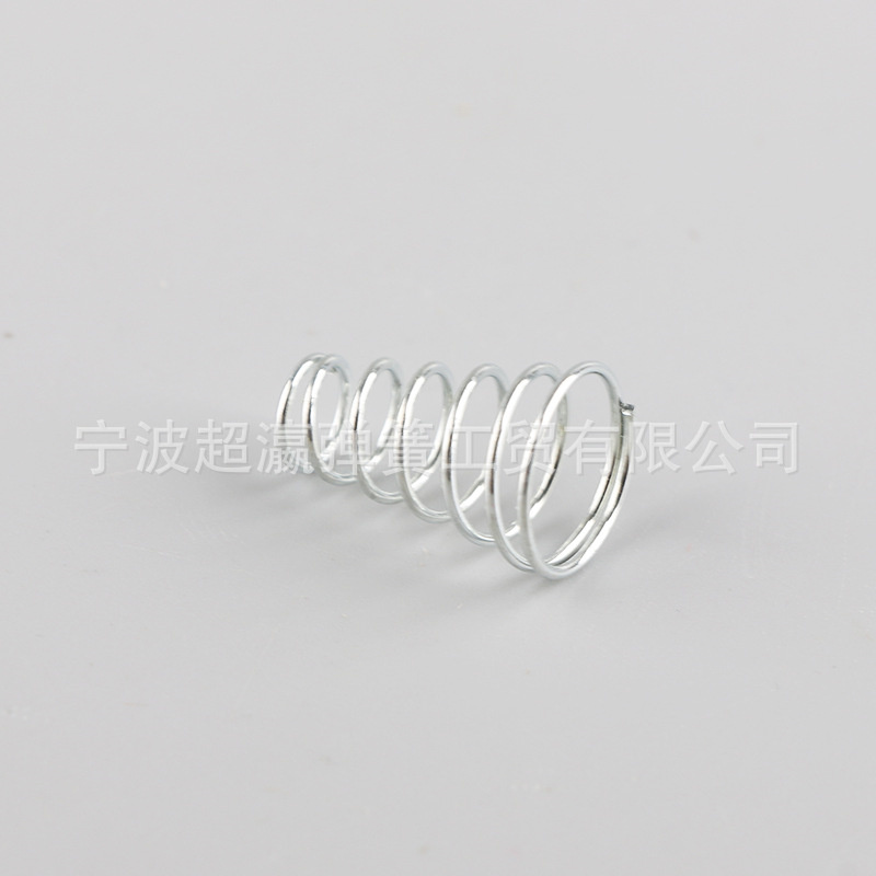 Handle button spring