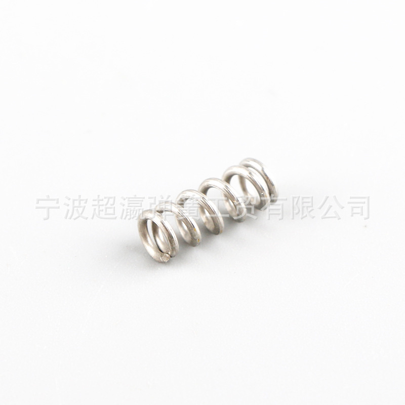 Small stainless steel coil spring